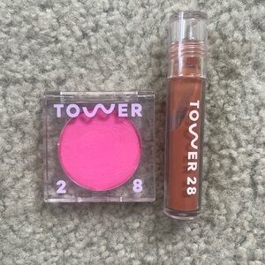 Tower 28 Cream Blush & Lip Gloss Bundle